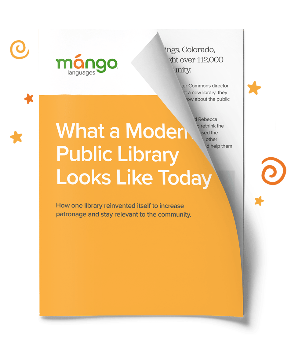 Mango for Public Libraries The mostloved language and culture